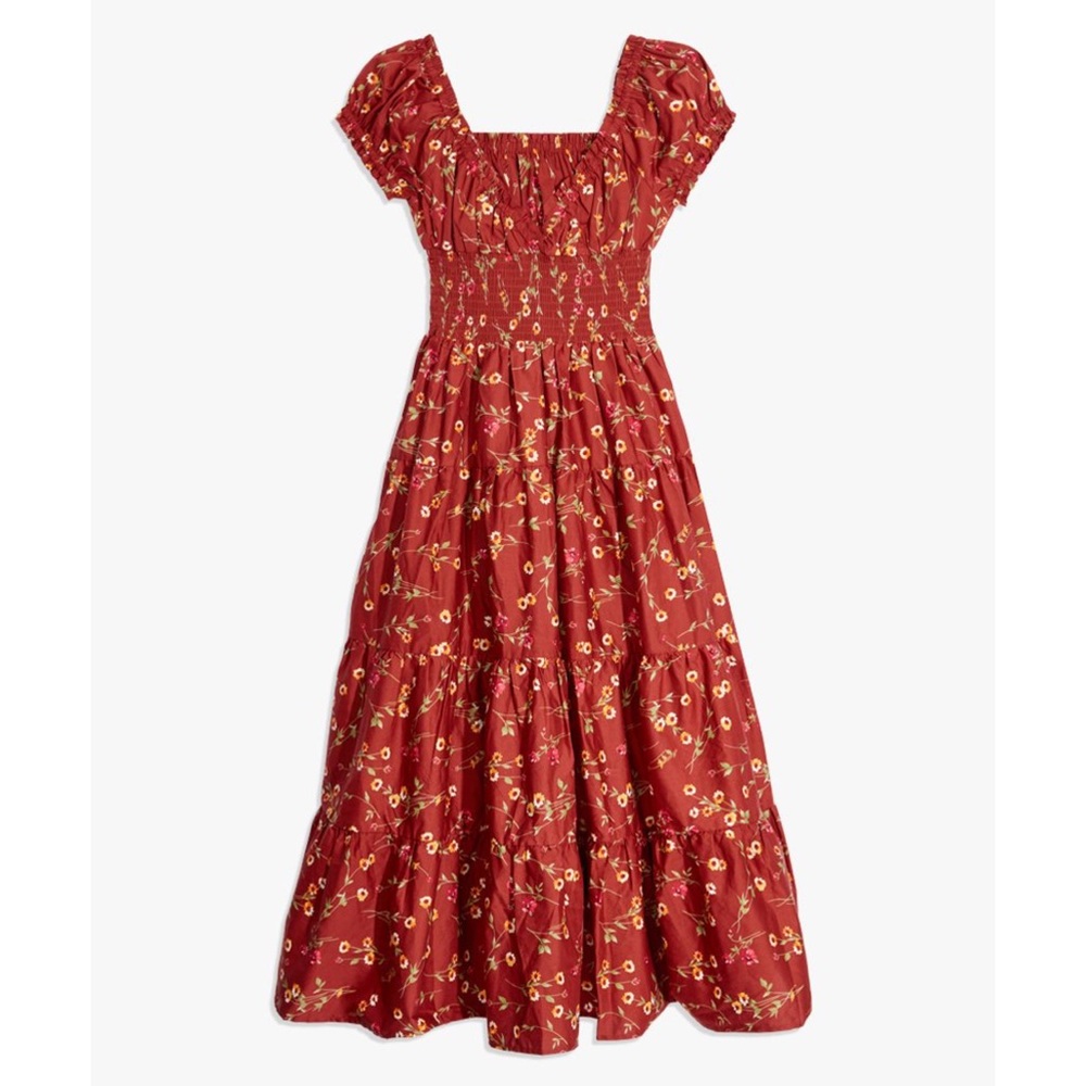 NWT WeWoreWhat Poplin Maxi Dress